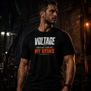 Search for runs through my veins tshirts Humor