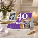 Search for 40th birthday cards Elegant