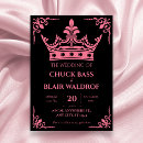 Search for crown wedding invitations Queen