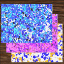 Search for paint splatter wrapping paper Blue