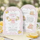 Search for pink lemonade baby shower invitations Summer