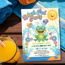 Search for water splash invitations Water park party