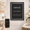 Search for 100th birthday posters Black