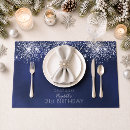 Search for paper placemats Navy blue