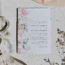 Search for blush and sage wedding invitations Pink