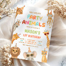Search for calling all animals birthday invitations Giraffe