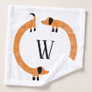 Search for dachshund bath towels Animal