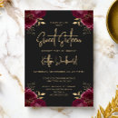 Search for burgundy sweet 16 invitations Chic