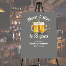Search for funny 50th birthday posters Cheers and beers