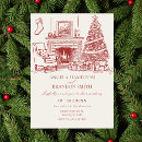 Search for dinner party save the dates Red