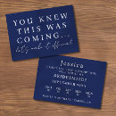 Search for navy blue bridesmaid cards Modern