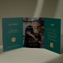 Search for emerald green wedding invitations Calligraphy