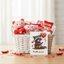 Search for raccoon valentines day cards Hearts