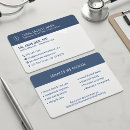Search for physician business cards Clinic