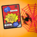 Search for spider web invitations Red