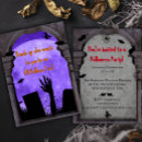 Search for graveyard halloween invitations Bats