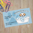 Search for puppy business cards salon