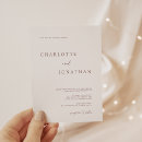 Search for plain wedding invitations Typography