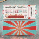 Search for carnival ticket invitations Vintage