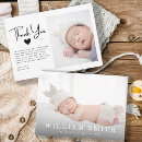 Search for birth announcement cards thank you
