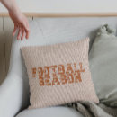 Search for football pillows Typography