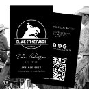 Search for cowboy business cards Riding instructor