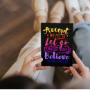Search for positive affirmation postcards Rainbow