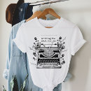 Search for writer tshirts novelist