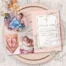 Search for baptism thank you postcards Baby girl