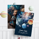 Search for galaxy thank you cards Outer space party
