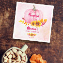 Search for pink pumpkin napkins Elegant