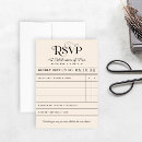 Search for wedding rsvp cards black