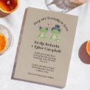 Search for couple wedding invitations Cartoon
