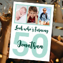 Search for teal 50th birthday invitations Modern