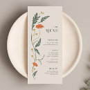 Search for retro wedding menus Orange