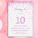Search for 10 year old girl invitations Pink