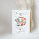 Search for wine and cheese bridal shower invitations Unique