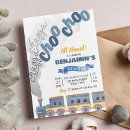 Search for choo choo invitations Watercolor