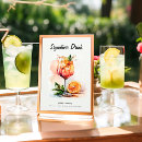 Search for cocktail sign posters Signature drink