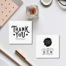 Search for thank you for your purchase business cards Minimal