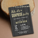 Search for rustic retirement party invitations Wood