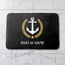 Search for nautical bath mats Anchor