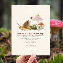 Search for hedgehog baby shower invitations Mushrooms