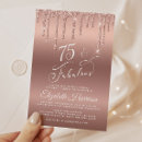 Search for seventy and fabulous invitations Glitter
