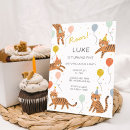 Search for tiger birthday invitations Children