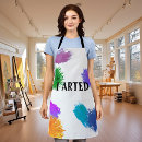 Search for artist aprons painter