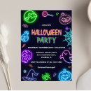 Search for neon halloween invitations Costume party