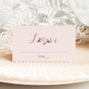 Search for dusty rose place cards Watercolor flowers