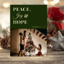 Search for hope christmas cards Green