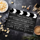 Search for movie night invitations Clapperboard
